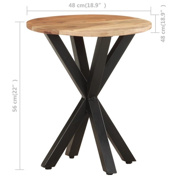 vidaXL Side Table 18.9