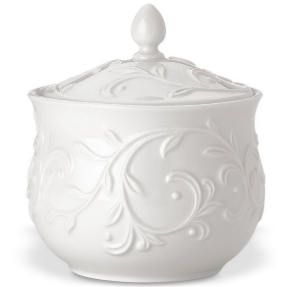 Lenox 806684 Opal Innocence Carved  153Sugar Bow...