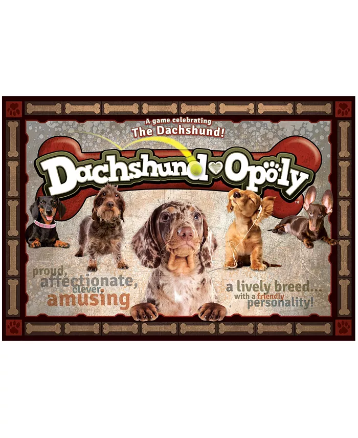 MasterPieces Puzzles Late for the Sky Dachshund-Opoly