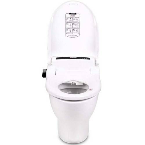 Lotus ATS-1000 Elongated Smart Bidet Toilet Seat with PureStream, White