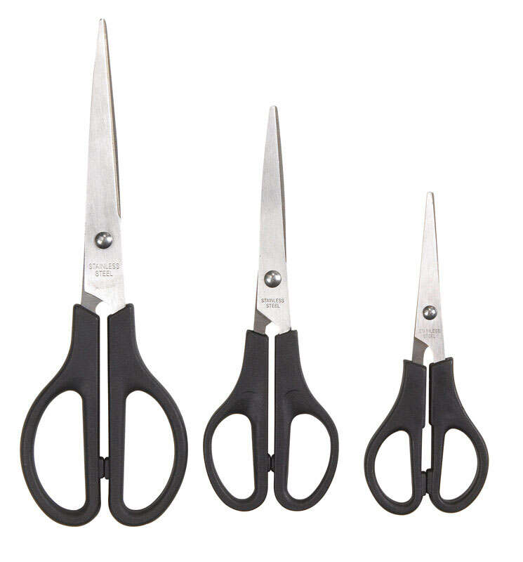 Diamond Visions Stainless Steel Scissors 3 pc