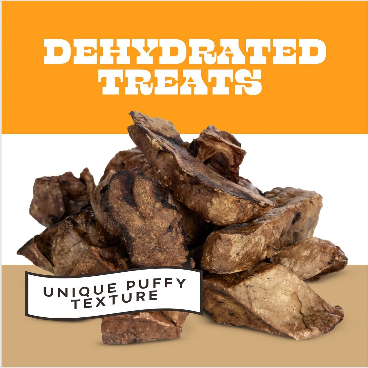 Primal Let's All Get A Lung Beef Flavored Crunchy Dog Treats