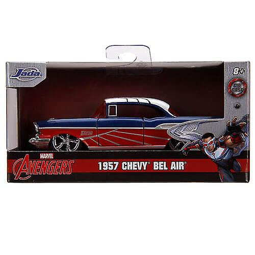 Cap America Falcon 1957 Chevy Bel-Air 1:32 Scale Hollywd Rd