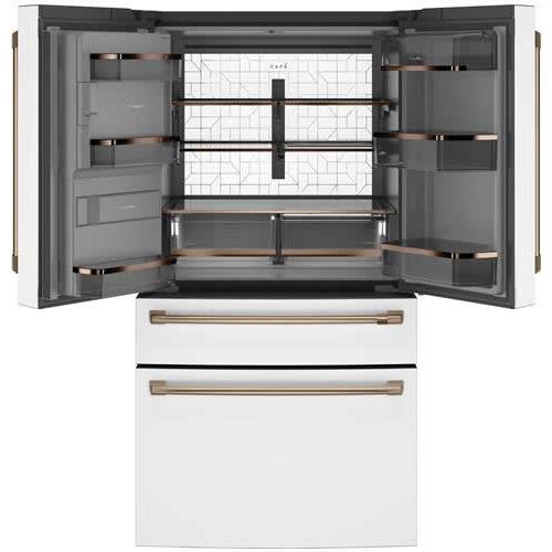 Café 36-inch 27.6 cu. ft. French 4-Door Refrigerator CVE28DP4NW2