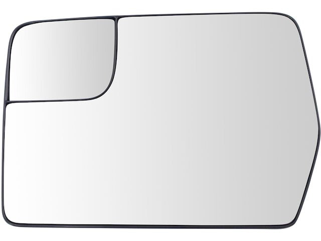 Left Driver Side Power Door Mirror Glass - without Puddle Lamp - Compatible with 2011 - 2014 Ford F-150 2012 2013