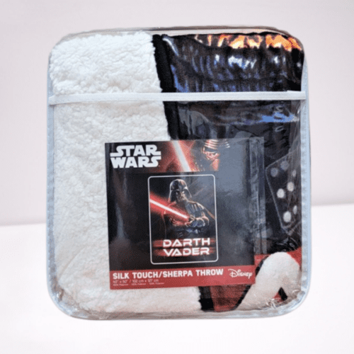 Fleece plush throw blanket super soft for kids toddlers teen girl's boy's baby Saber of dark Star Wars 40