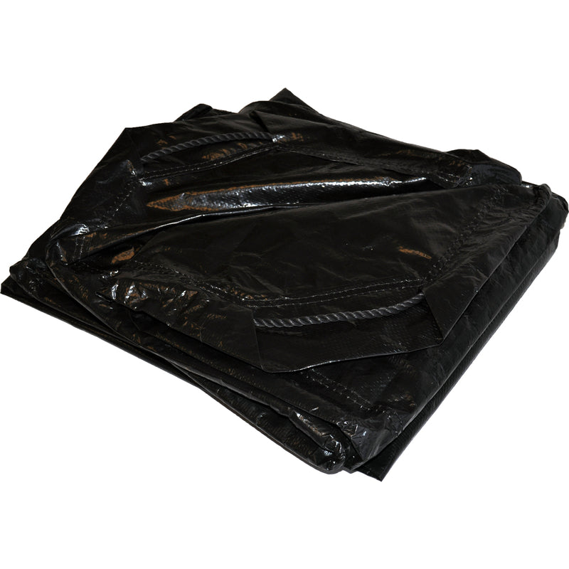 TARP HD 8MIL BLK 6X6'