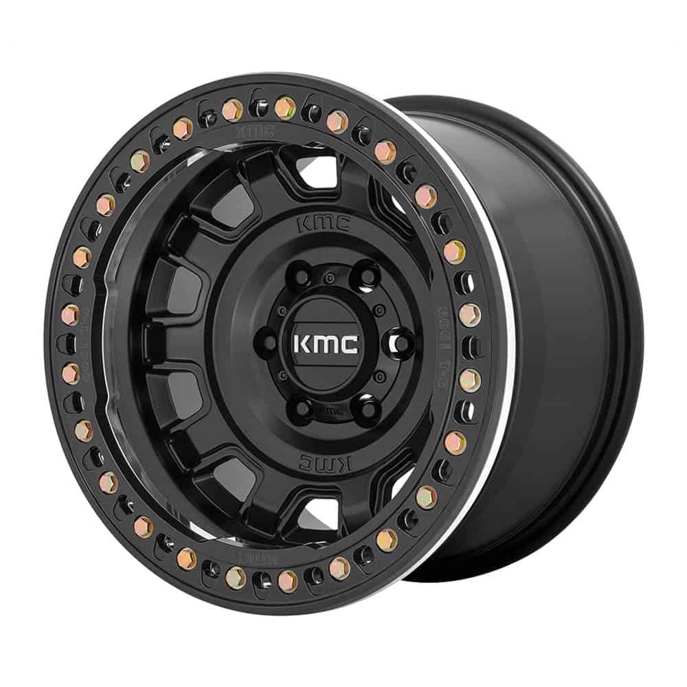 KMC KM236 TANK BEADLOCK KM236 17X9 5X5.0 S-BLK -15MM