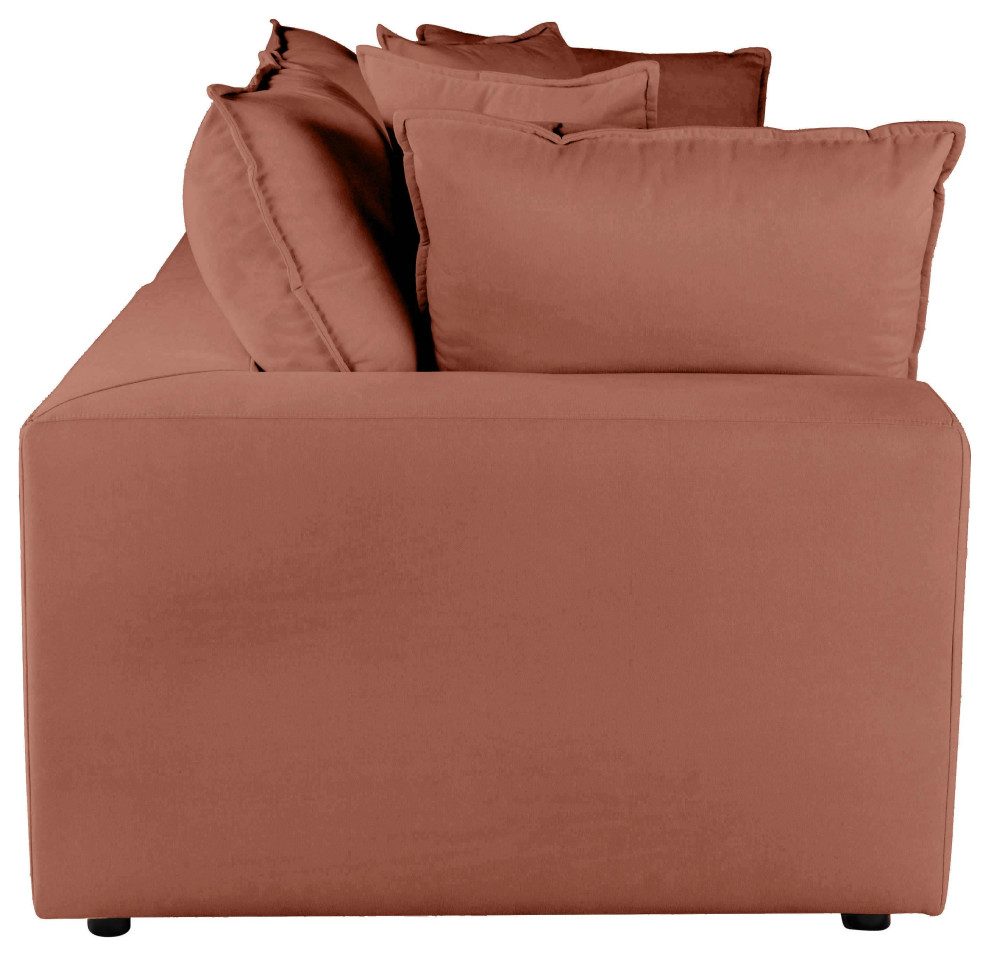 Cali Modular Loveseat   Contemporary   Loveseats   by TOV Furniture  Houzz