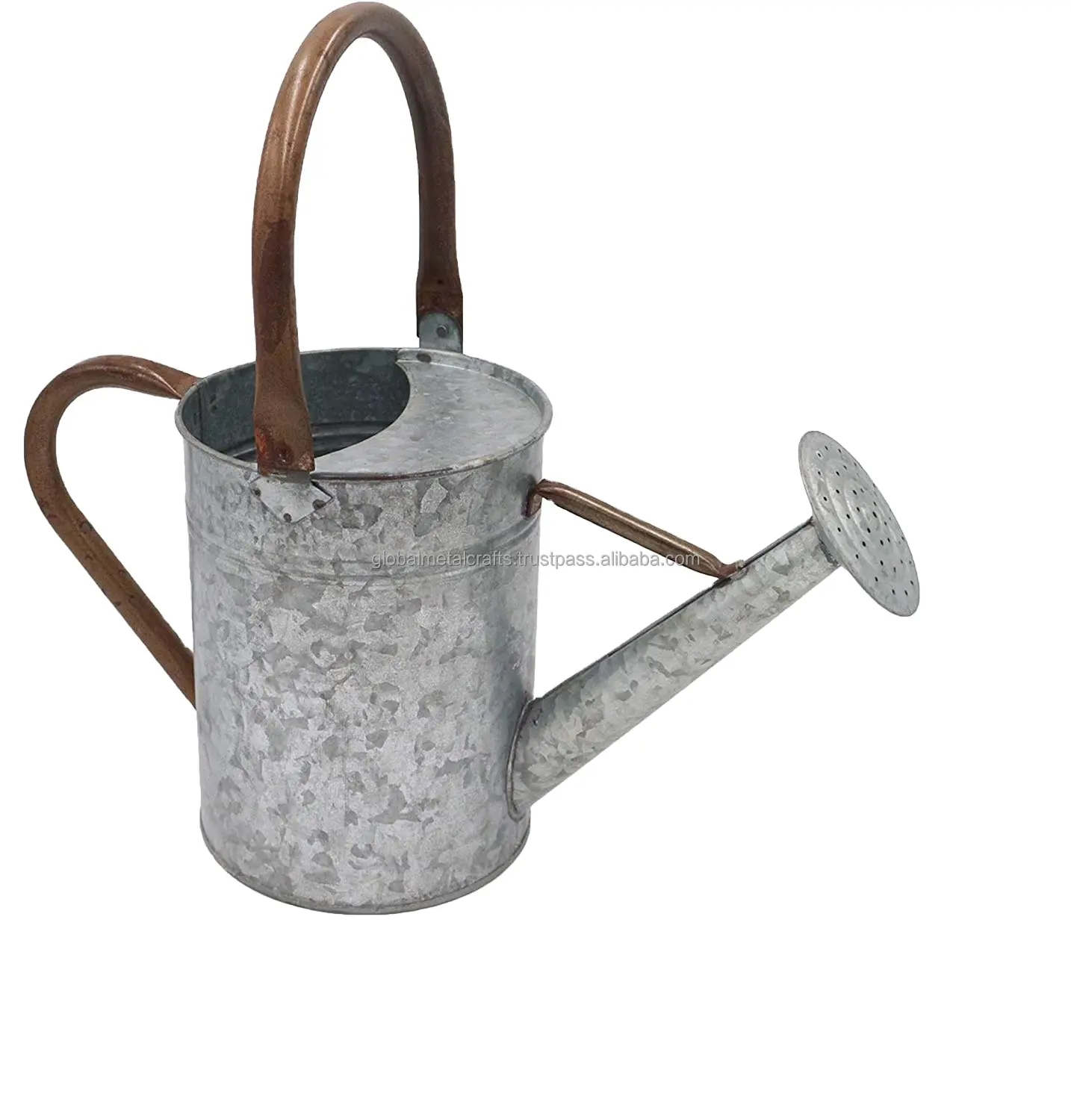 decorative Galvanized Metal Watering Can  Garden Watering Can  Gardening Tools