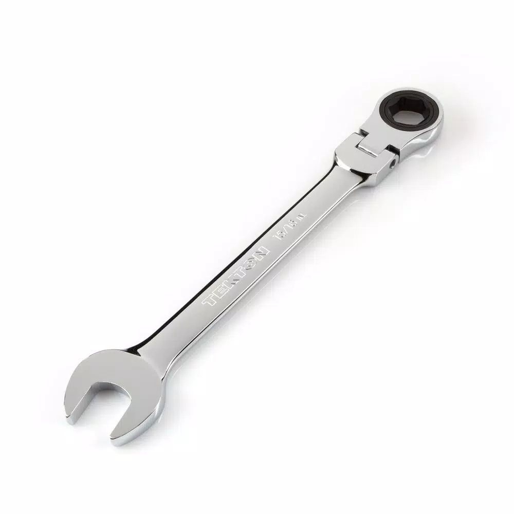 TEKTON 15/16 in. Flex-Head Ratcheting Combination Wrench and#8211; XDC Depot