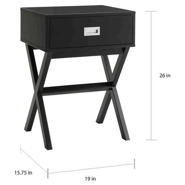 Porch and Den Hogan End Table with Drawer