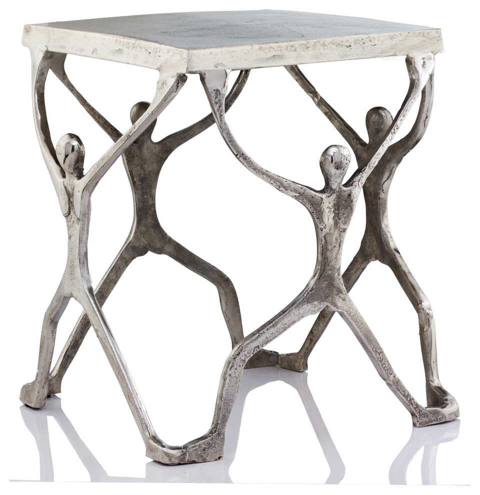 Caballero Man Figure Table   Contemporary   Side Tables And End Tables   by VirVentures  Houzz