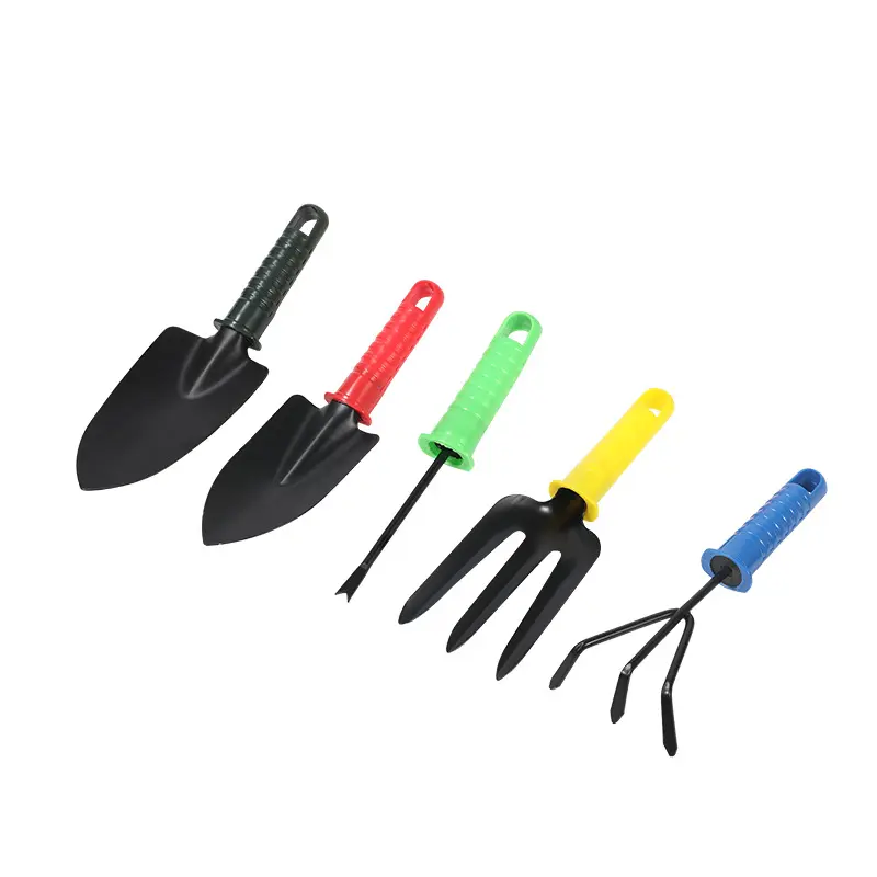 Support Single Selling Set Selling Gardening Tools Set Plastic Handle Small Hand Garden Tools