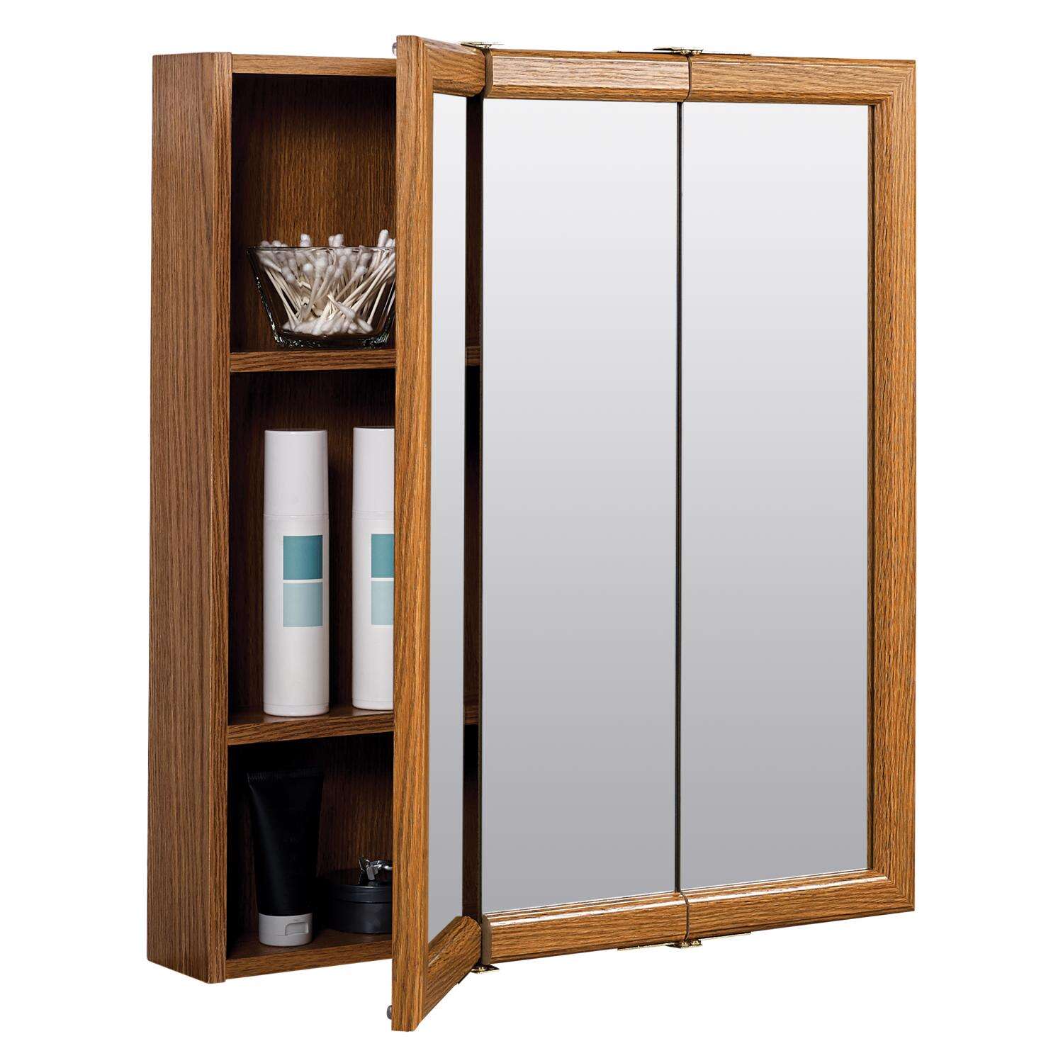 Zenith Products 26 in. H X 24 in. W X 4.5 in. D Rectangle Medicine Cabinet