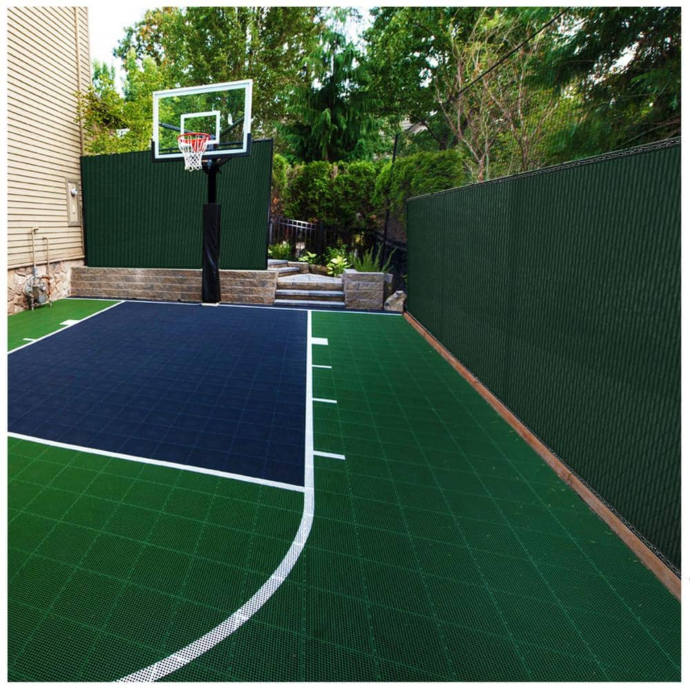 BOEN 68 in. x 150 ft. Green Privacy Fence Screen Netting Mesh with Reinforced Eyelets for Chain link Garden Fence PN-30005