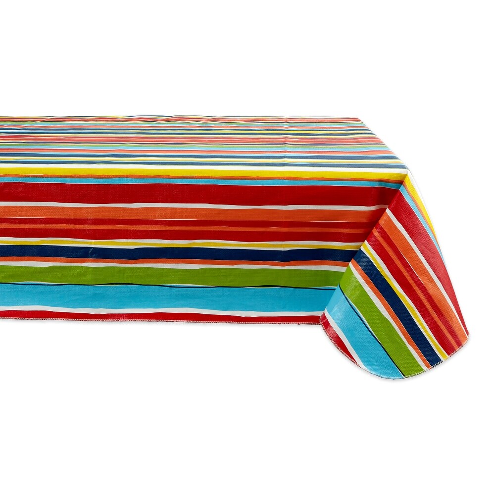 DII Summer Vinyl Tablecloth