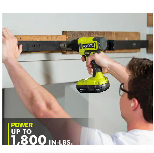 Ryobi ONE+ 18V Cordless 6-Tool Combo Kit with 1.5 Ah Battery， 4.0 Ah Battery and Charger (PCL1600K2)