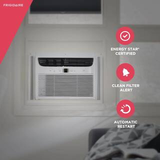 Frigidaire 15100 BTU Connected Window-Mounted Room Air Conditioner in White FHWW153WBE