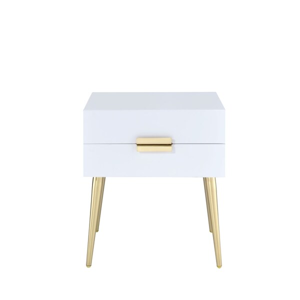 Acme Furniture Denvor Mid-Century Side Table