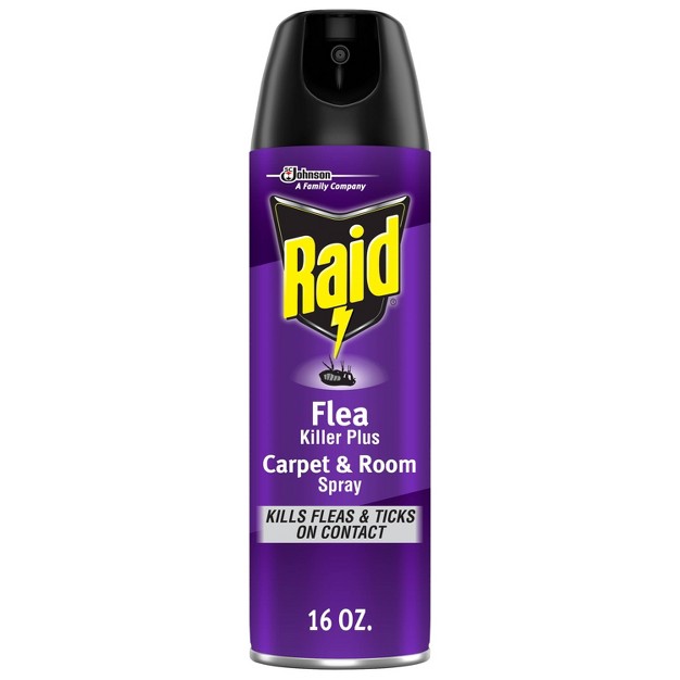 Raid Flea Killer Plus Carpet amp Room Spray 16oz