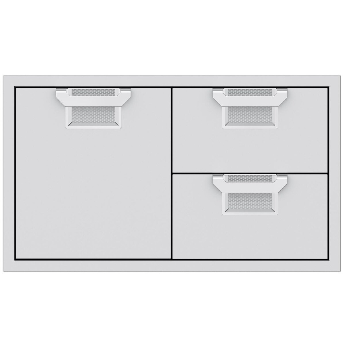 Aspire By Hestan 36-Inch Double Drawer And Single Storage Door Combo