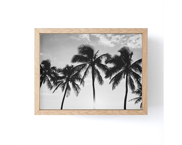 Bethany Young Photography Hawaiian Palms Ii Framed Mini Art Society6