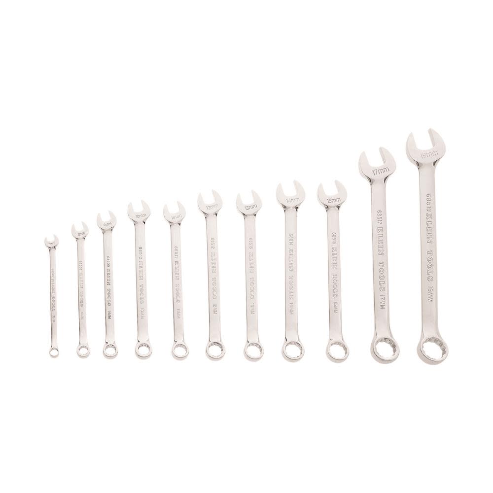 Metric Combo Wrench Set， 11 Pc