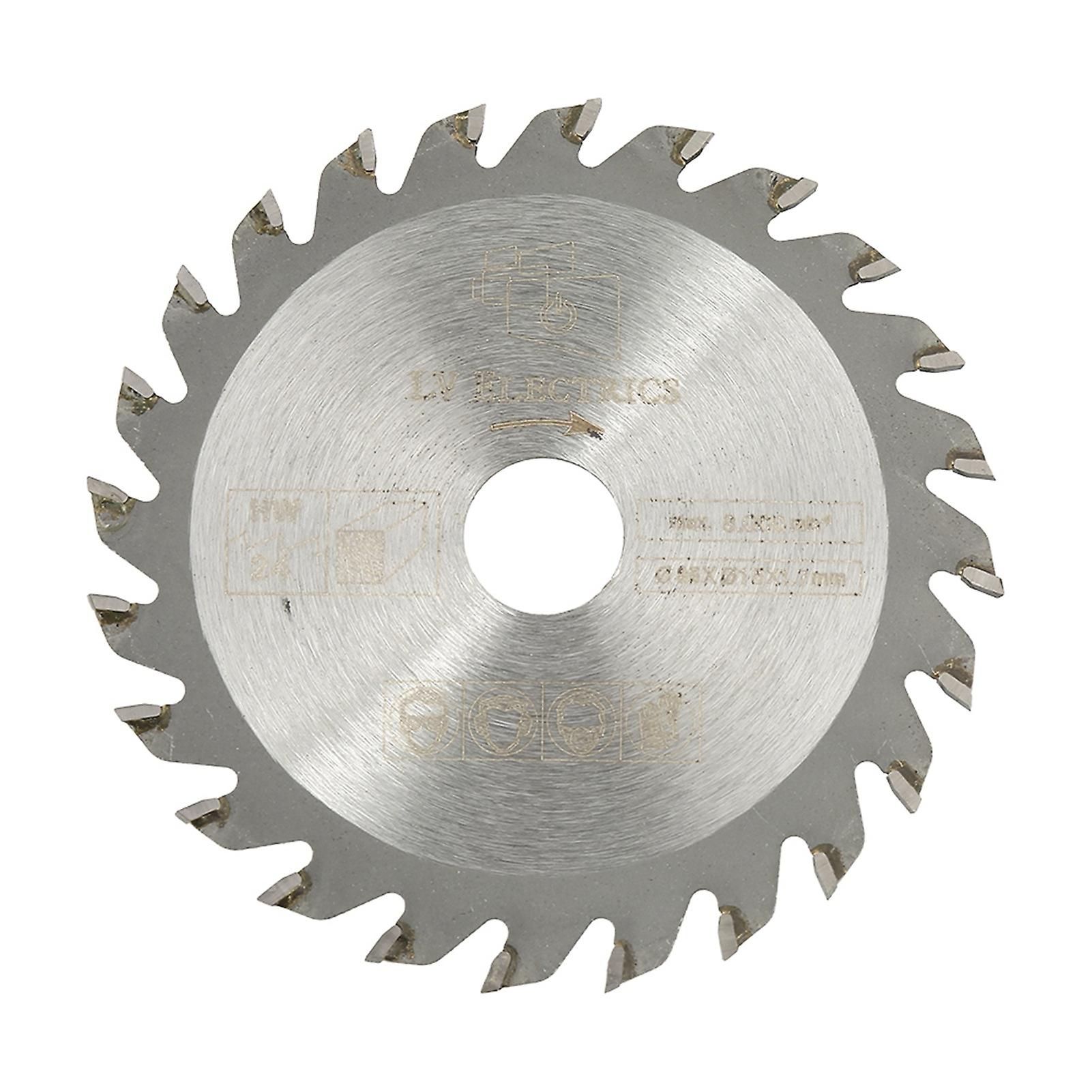 85mm X 15mm 24 Teeth Cemented Carbide Circular Cut Saw Woodworking Rotary Tool Cutting Disc