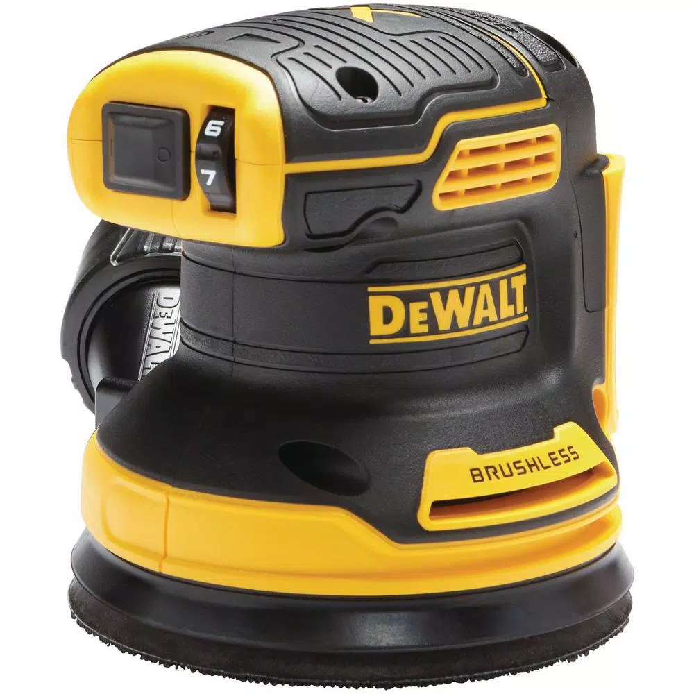 DEWALT 20-Volt MAX XR Cordless Brushless 1/4 Sheet Sander with 5 in. Random Orbital Sander and (1) 20-Volt Battery 5.0Ah and#8211; XDC Depot