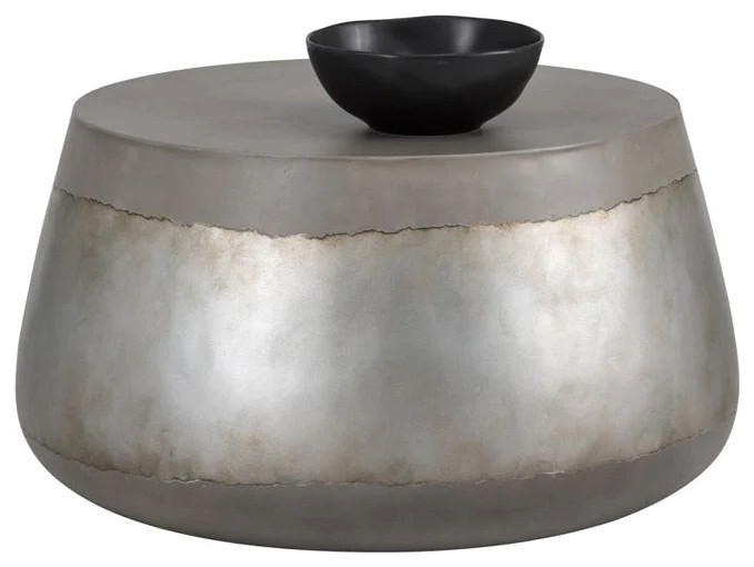 Janella Coffee Table  Silver   Contemporary   Coffee Tables   by Virgil Stanis Design  Houzz