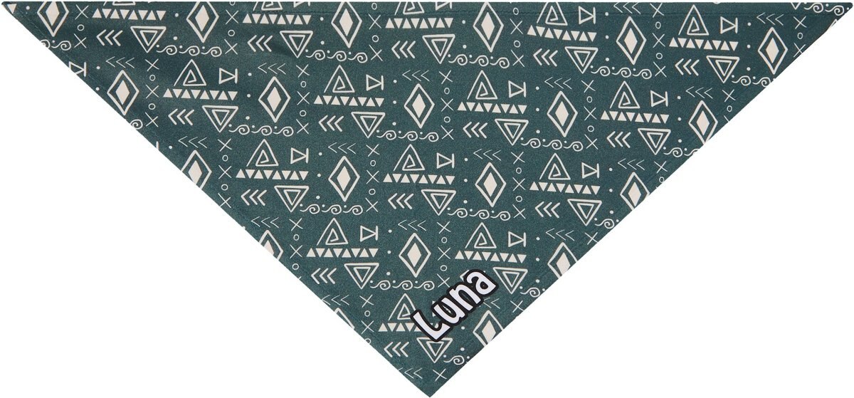 Frisco Boho Geo Personalized Dog and Cat Bandana