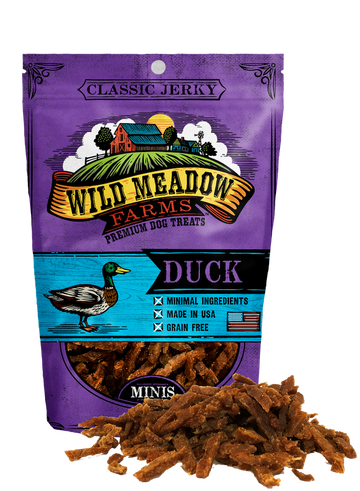 Wild Meadow Farms - Classic Duck Minis - USA Made Soft Jerky Training  andndash; Pet Empire and Supplies