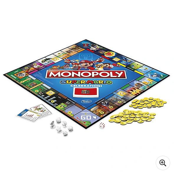 Monopoly super mario celebration edition board game