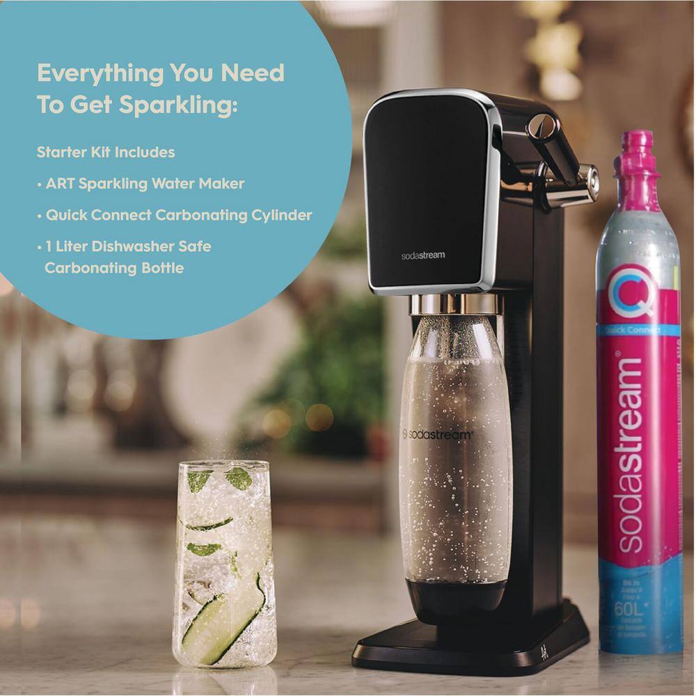 SodaStream Art Black Sparkling Water Maker 1013511011