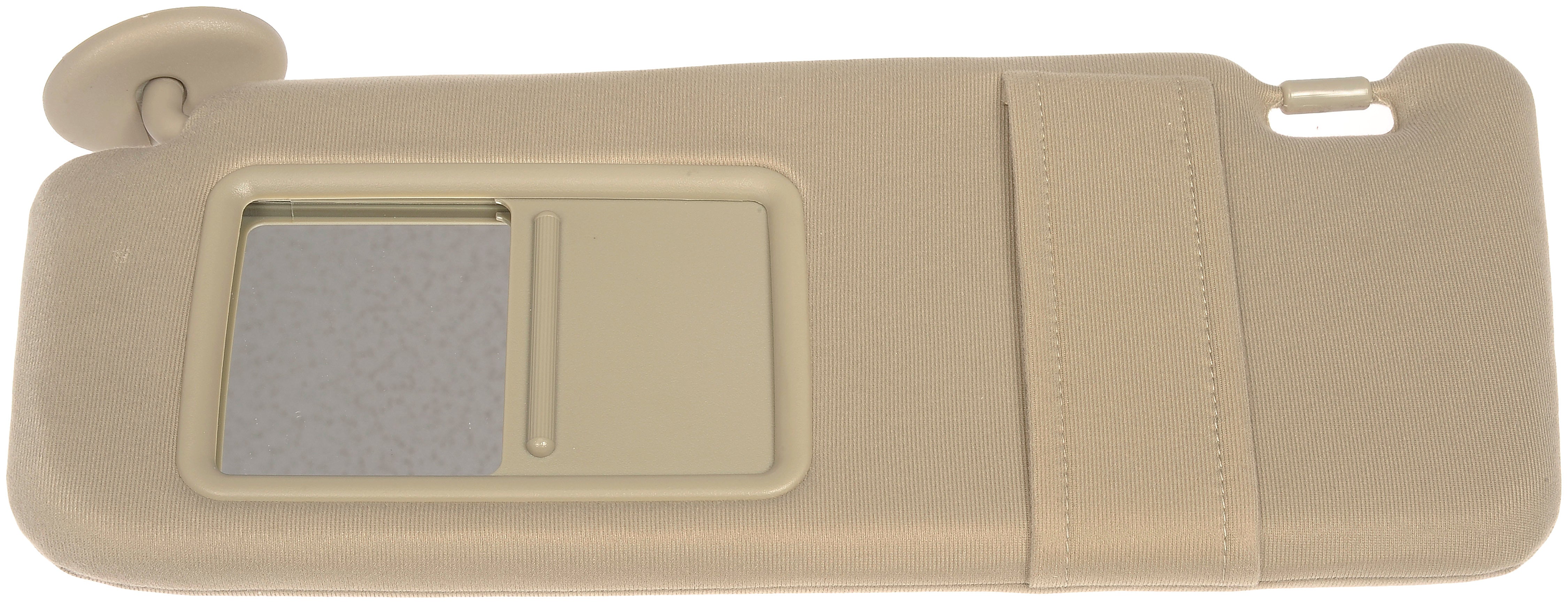 Dorman 74056 Driver Side Sun Visor Assembly for Specific Toyota Models， Beige