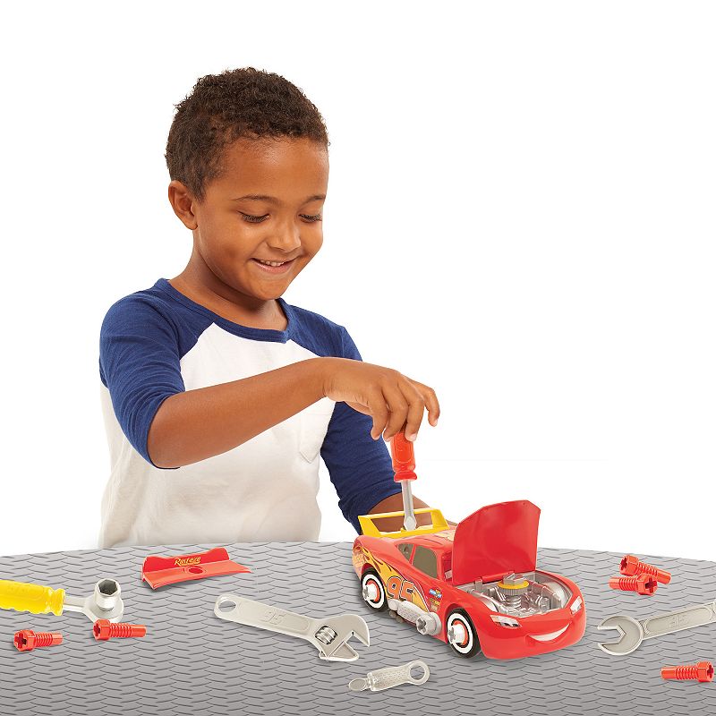 Just Play Race Ready Lightning McQueen Set