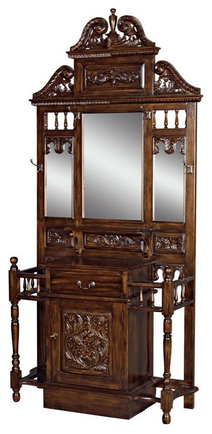 Design Toscano Edgeworth Manor Hall Stand   Victorian   Accent Chests And Cabinets   by Kolibri Decor  Houzz