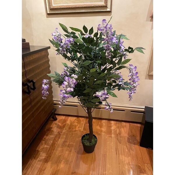 48 Artificial Wisteria Tree with Moss