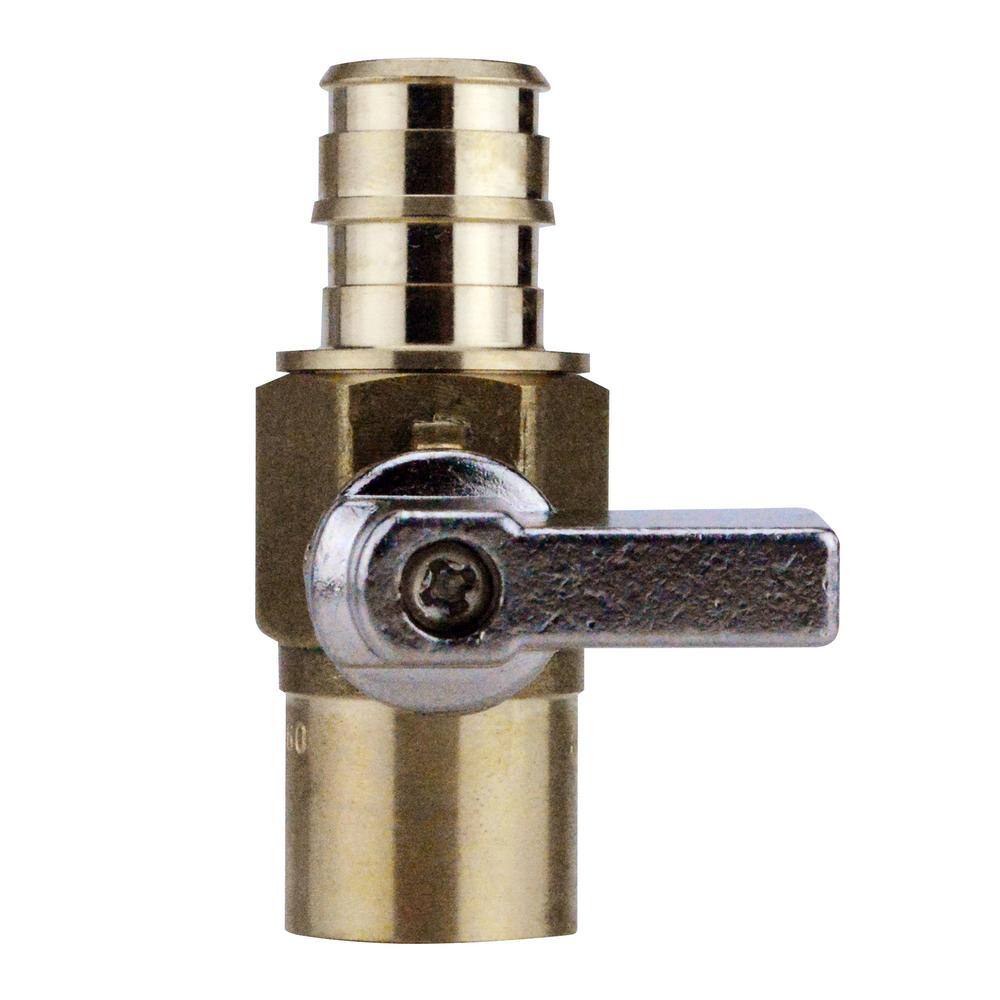 Apollo 12 in. Brass PEX-A Barb x 12 in. Solder Ball Valve EPXV12S