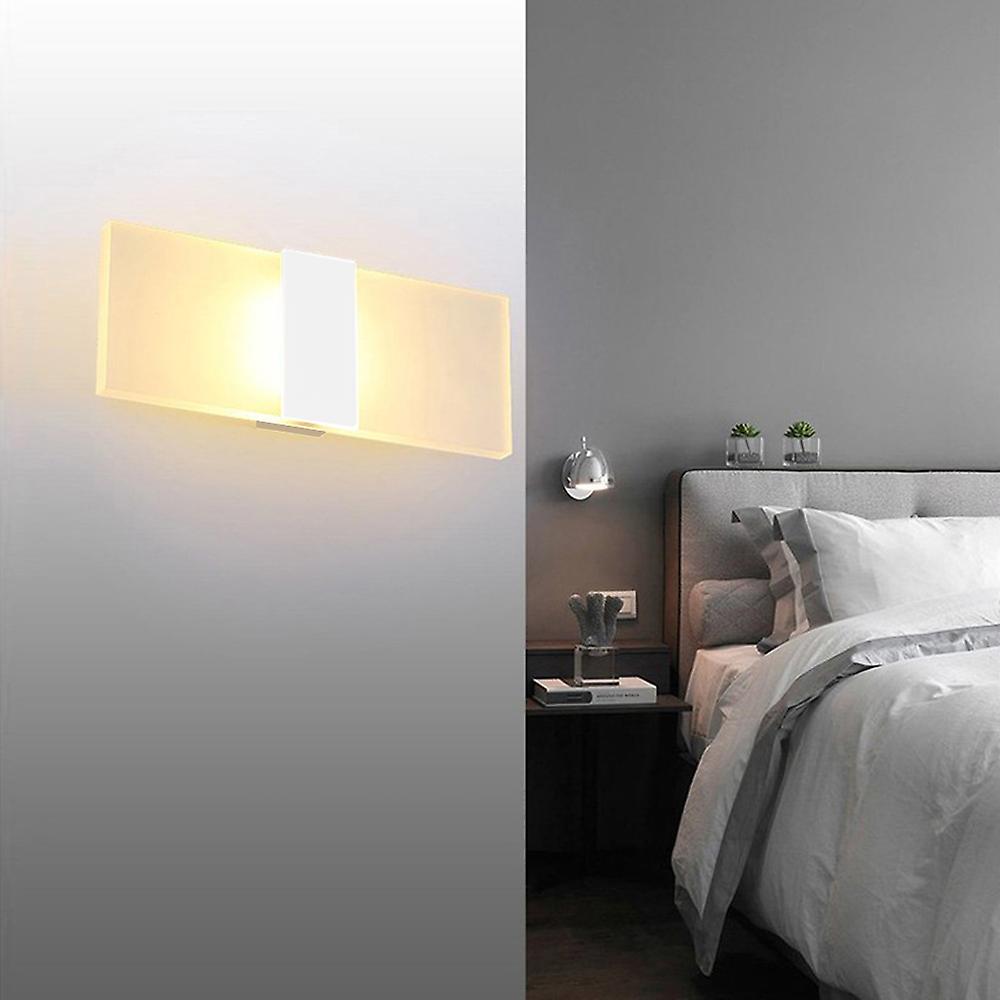 White Warm Light Modern Wall Sconces Led Wall Lamp 6w Indoor Up Down Hallway Lighting Wall Mounted Lights For Bedroom Living Room Corridor Bedside Dec