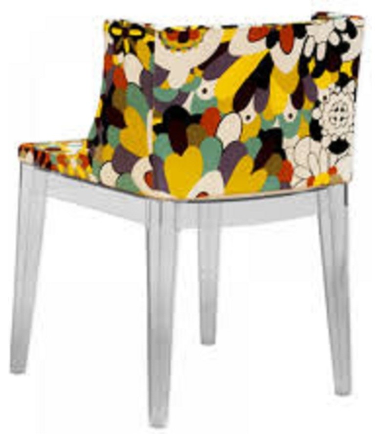 Modern Color Floral Accent Chair  Set of 2   Contemporary   Armchairs And Accent Chairs   by Imtinanz  LLC  Houzz