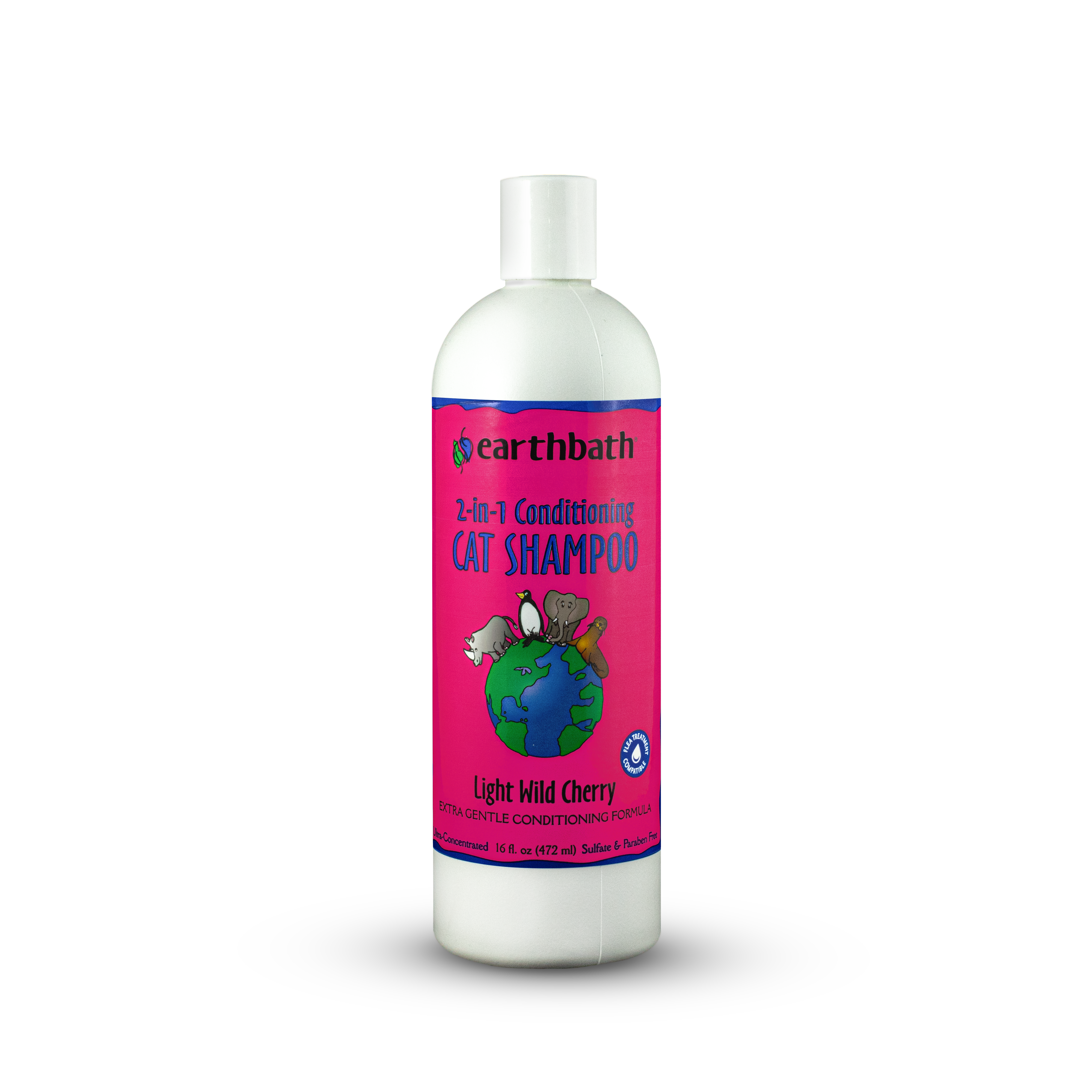 Earthbath 2-in-1 Conditioning Cat Shampoo