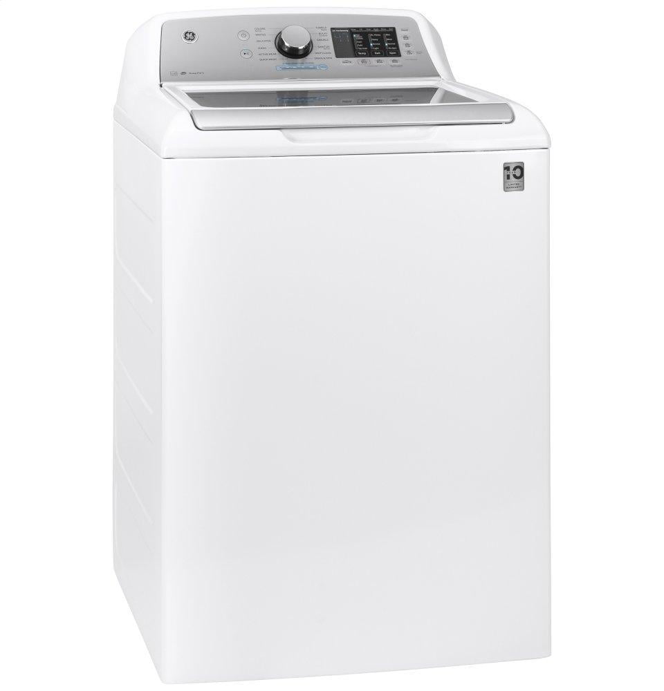 Ge Appliances GTW720BSNWS Ge® 4.8 Cu. Ft. Capacity Washer With Sanitize W/Oxi And Flexdispense™