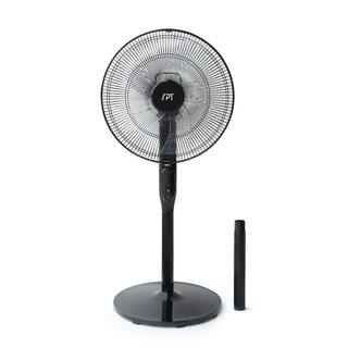 SPT 51 in. Oscillating Pedestal Fan with Remote and Timer SF-16D48BKB