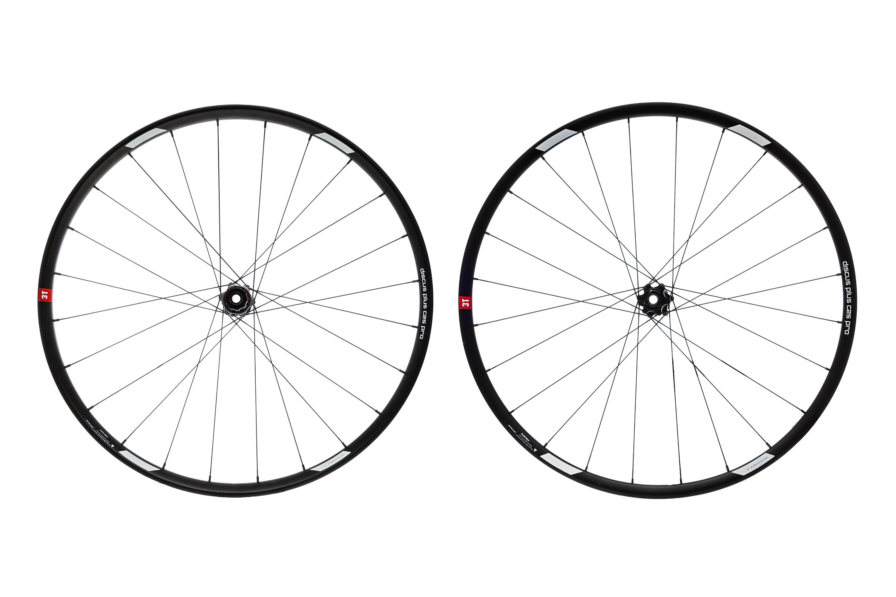 3T Discus Plus C25 Pro Carbon Tubeless 650b Wheelset