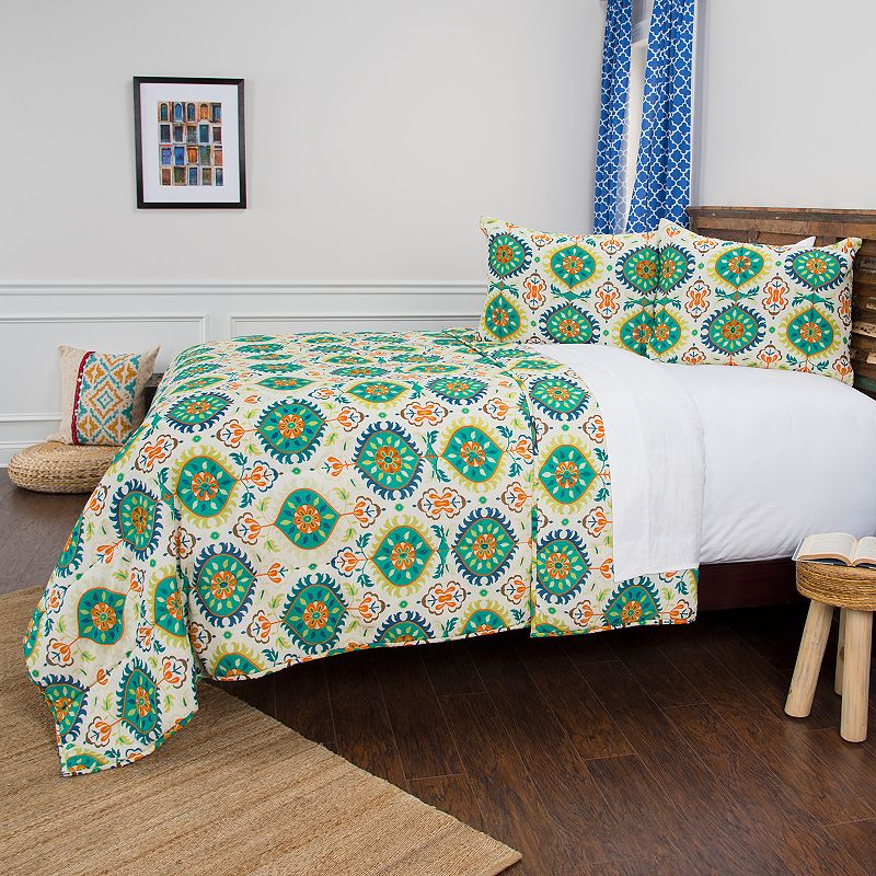 Rizzy Home Maddux Place Franky Geometric Quilt Set