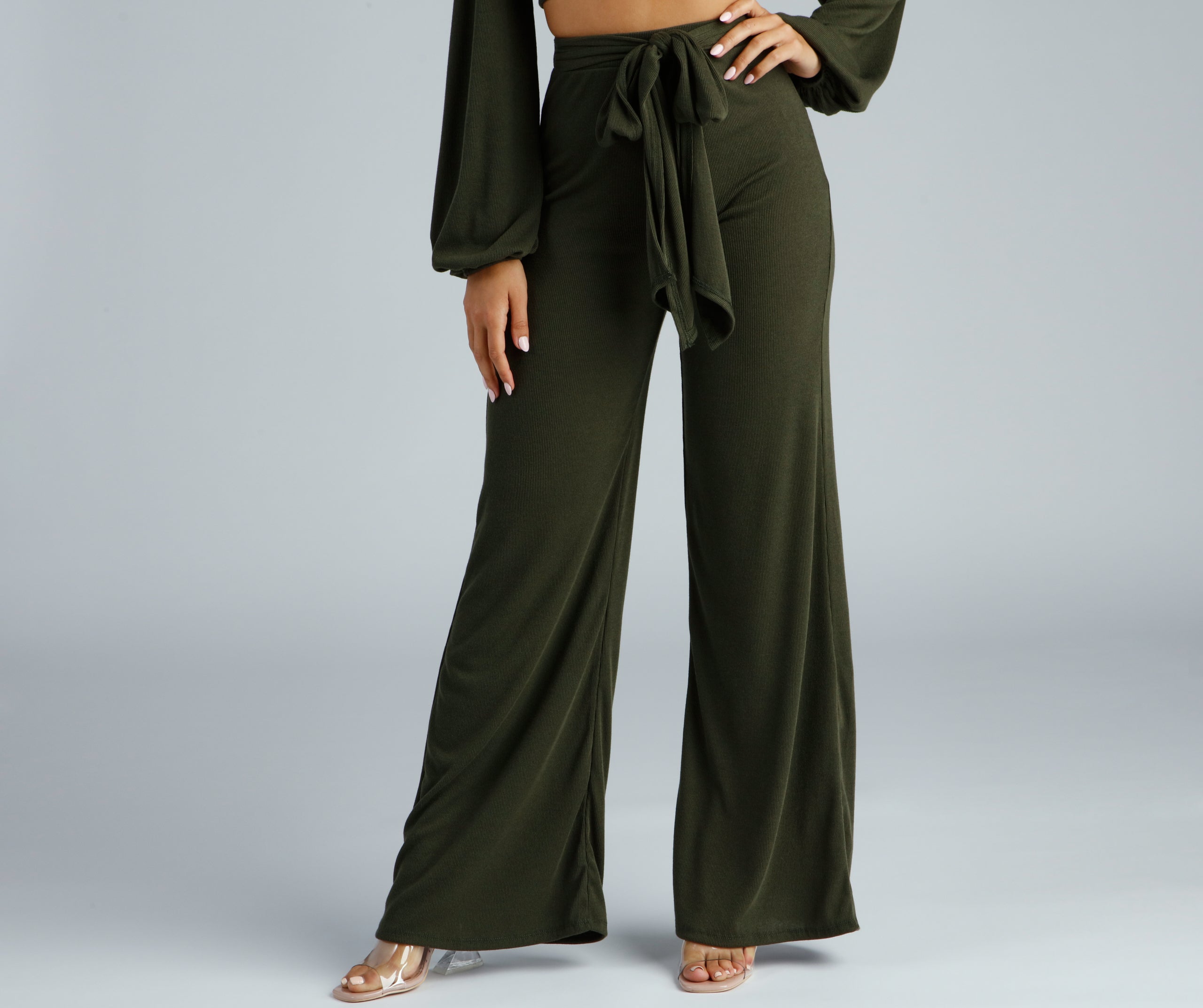 Tied Together Wide Leg Pants