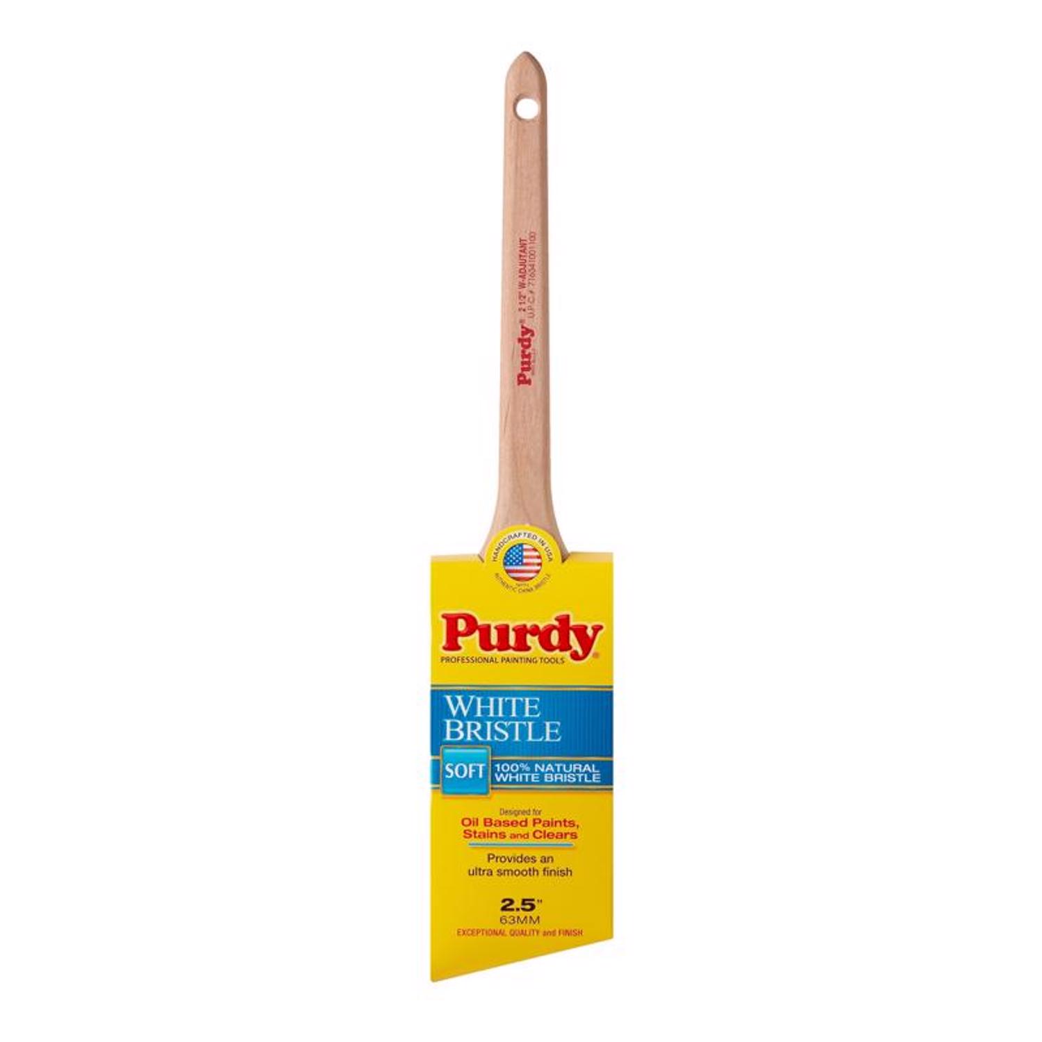 Purdy White Bristle Adjutant 2-1/2 in. Soft Angle Trim Paint Brush