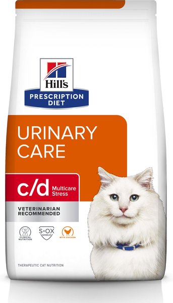 Hill's Prescription Diet c/d Multicare Stress Urinary Care with Chicken Dry Cat Food